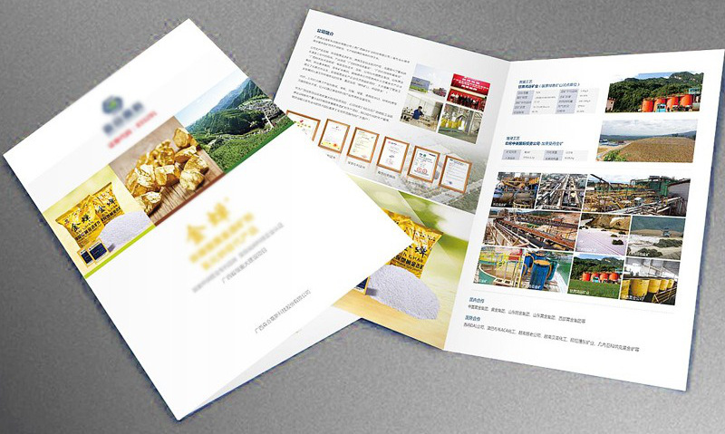 half fold brochure